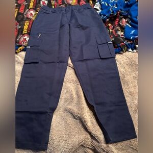 Men's Navy Cargo Pants